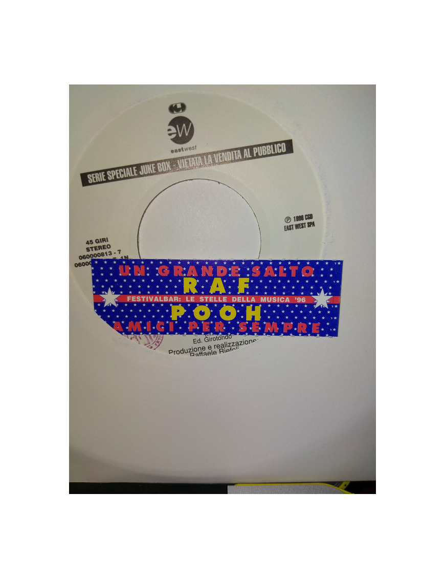A Big Leap Friends Forever [RAF (5),...] - Vinyl 7", Jukebox, Promo [product.brand] 1 - Shop I'm Jukebox 