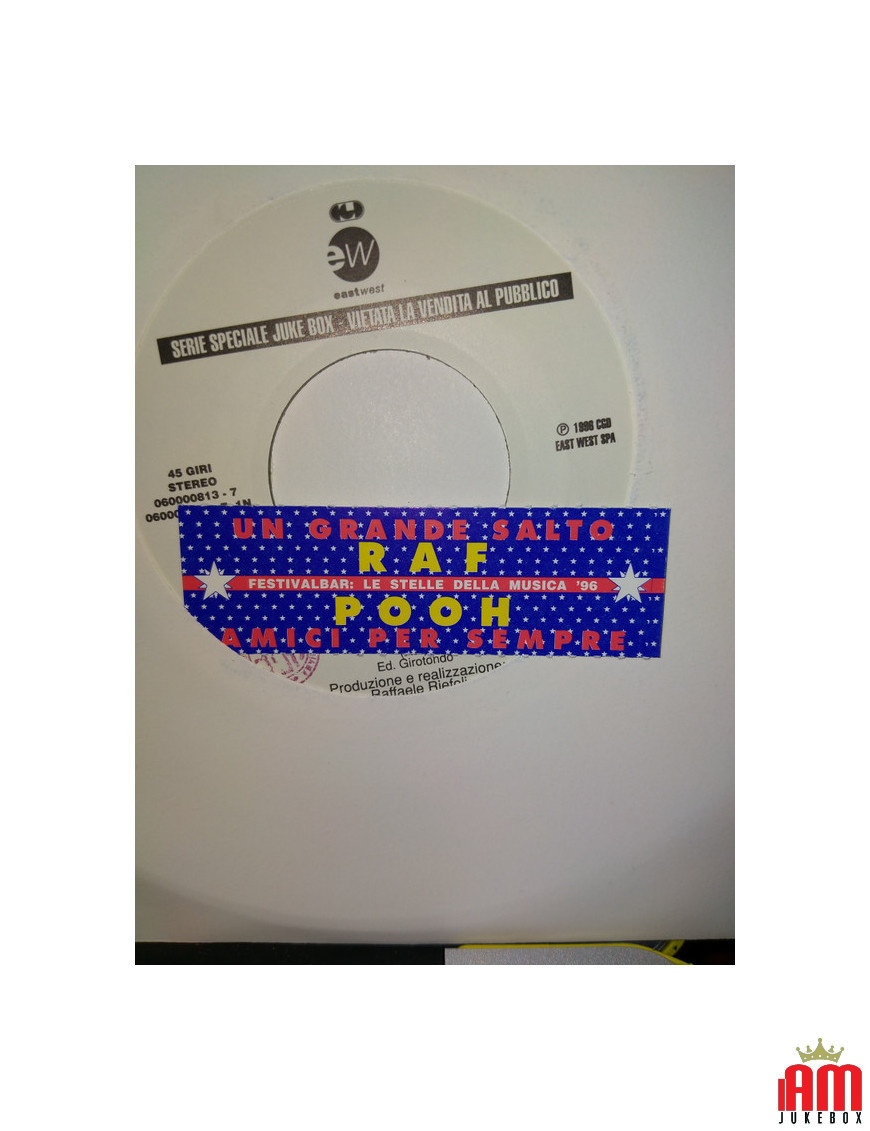 A Big Leap Friends Forever [RAF (5),...] - Vinyl 7", Jukebox, Promo [product.brand] 1 - Shop I'm Jukebox 