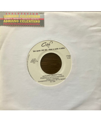 Svalutation   Prisencólinensináinciúsol  [Adriano Celentano] - Vinyl 7", 45 RPM, Single, Jukebox, Special Edition
