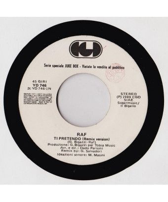 I Want You to Come Out Fighting [Raf (5),...] - Vinyl 7", 45 RPM, Jukebox [product.brand] 1 - Shop I'm Jukebox 