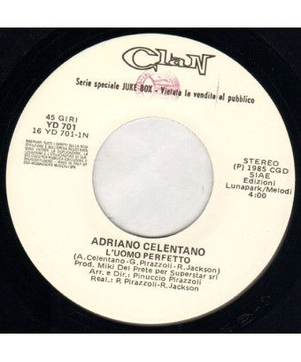 Der perfekte Mann [Adriano Celentano] – Vinyl 7", 45 RPM, Jukebox [product.brand] 1 - Shop I'm Jukebox 