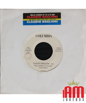 A Thousand Days Of You And Me Live [Claudio Baglioni] – Vinyl 7", 45 RPM, Single