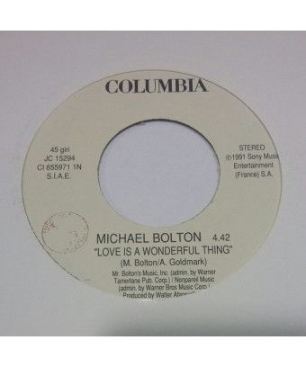 L'amour est une chose merveilleuse Monde romantique [Michael Bolton,...] - Vinyl 7", 45 RPM, Promo [product.brand] 1 - Shop I'm 