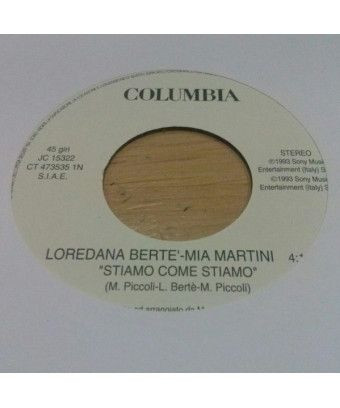 We're How We're Dreaming [Loredana Bertè,...] - Vinyl 7", 45 RPM [product.brand] 1 - Shop I'm Jukebox 