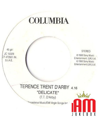 Délicate La Fille des Rêves [Terence Trent D'Arby,...] - Vinyl 7", 45 RPM, Jukebox [product.brand] 1 - Shop I'm Jukebox 