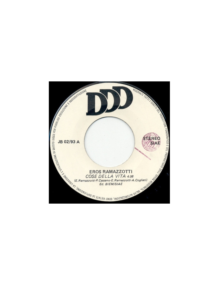 Cose Della Vita   Svegli Nella Notte [Eros Ramazzotti,...] - Vinyl 7", 45 RPM