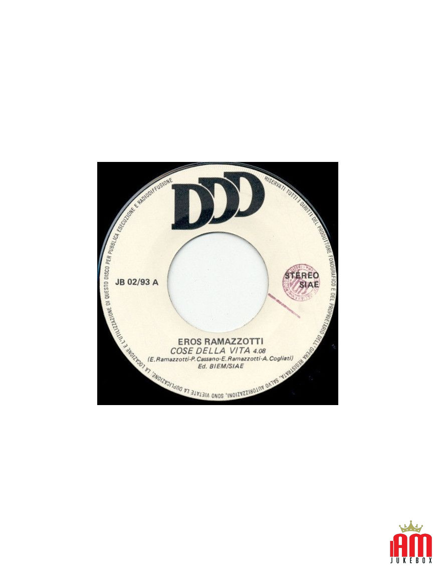 Things of Life Awake in the Night [Eros Ramazzotti,...] - Vinyl 7", 45 RPM [product.brand] 1 - Shop I'm Jukebox 