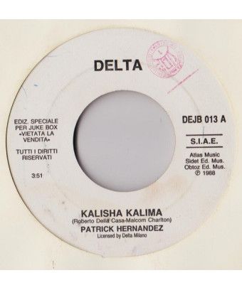 Kalisha Kalima Fight Fire With Fire [Patrick Hernandez,...] – Vinyl 7", 45 RPM, Jukebox [product.brand] 1 - Shop I'm Jukebox 