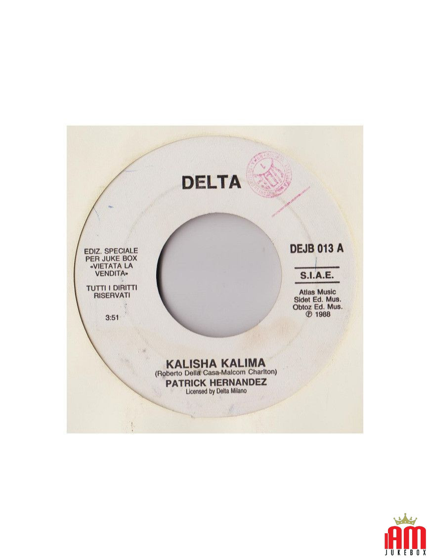 Kalisha Kalima Fight Fire With Fire [Patrick Hernandez,...] - Vinyl 7", 45 RPM, Jukebox [product.brand] 1 - Shop I'm Jukebox 