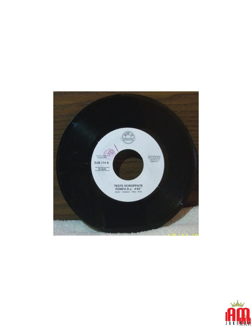 DJ Pump [Teste Sciroppate] – Vinyl 7", 45 RPM, Jukebox [product.brand] 1 - Shop I'm Jukebox 