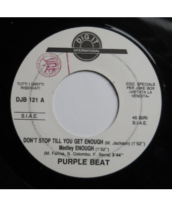 Don't Stop Till You Get Enough   Tell Me [Purple Beat,...] - Vinyl 7", 45 RPM, Jukebox