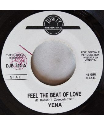 Feel The Beat Of Love Voxland [Yena,...] - Vinyle 7", 45 RPM, Jukebox [product.brand] 1 - Shop I'm Jukebox 