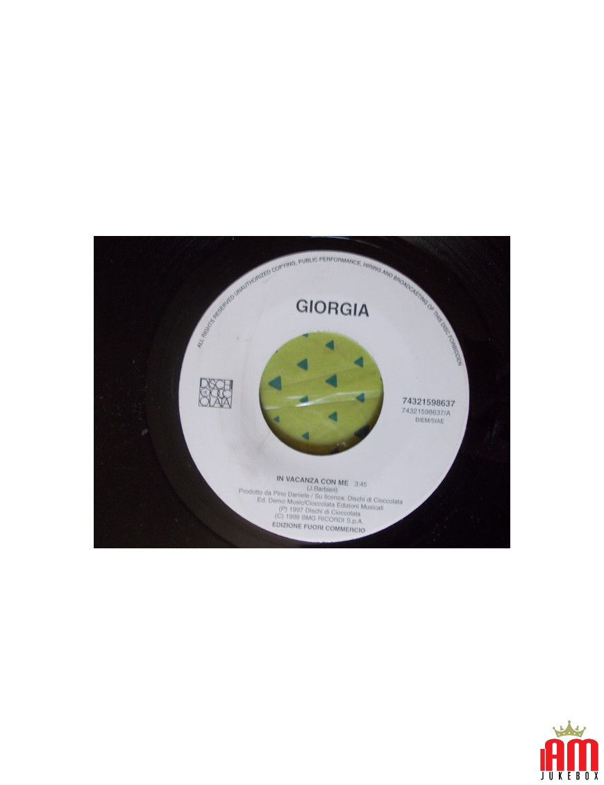 En vacances avec moi, la femme de personne [Giorgia,...] - Vinyl 7", 45 RPM, Promo [product.brand] 1 - Shop I'm Jukebox 