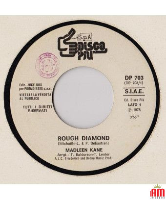 Rough Diamond Back To Music (Thème) Moi qui n'ai rien [Madleen Kane,...] - Vinyl 7", 45 RPM, Jukebox [product.brand] 1 - Shop I'