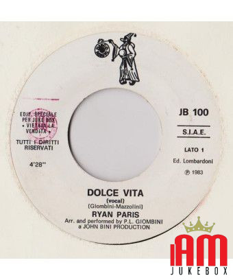 Dolce Vita (Gesang) To Meet Me (Gesang) [Ryan Paris,...] – Vinyl 7", 45 RPM, Jukebox [product.brand] 1 - Shop I'm Jukebox 