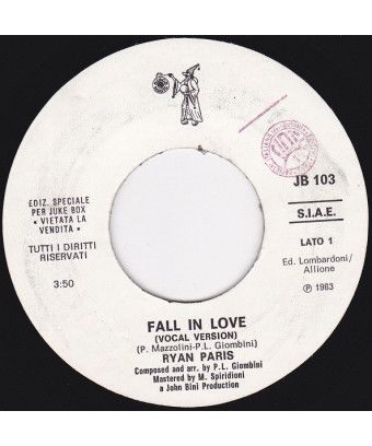 Fall In Love Good Times [Ryan Paris,...] – Vinyl 7", 45 RPM, Jukebox [product.brand] 1 - Shop I'm Jukebox 