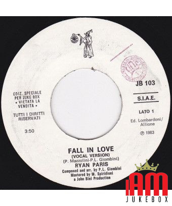 Fall In Love Good Times [Ryan Paris,...] - Vinyle 7", 45 RPM, Jukebox [product.brand] 1 - Shop I'm Jukebox 