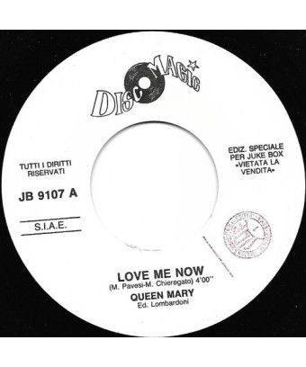 Love Me Now Dance Now [Queen Mary Beat Band] - Vinyle 7", 45 RPM, Single, Promo [product.brand] 1 - Shop I'm Jukebox 