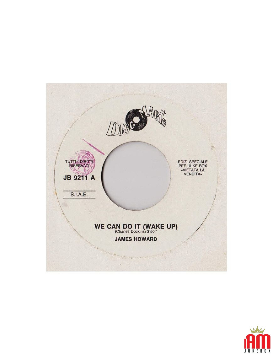 We Can Do It (Wake Up) Blow Your Mind [James Howard,...] - Vinyl 7", 45 RPM, Jukebox [product.brand] 1 - Shop I'm Jukebox 