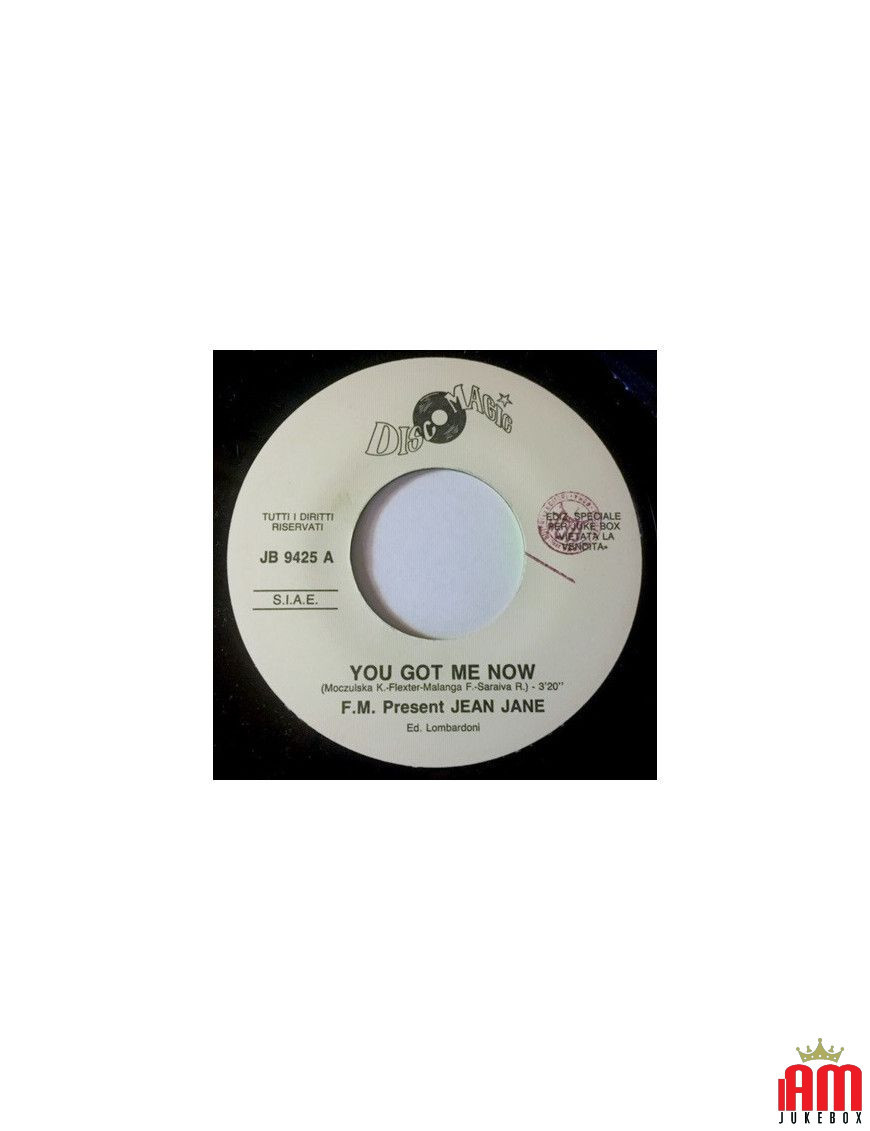 You Got Me Now Tough Girl [Franco Malanga,...] – Vinyl 7", 45 RPM, Jukebox [product.brand] 1 - Shop I'm Jukebox 