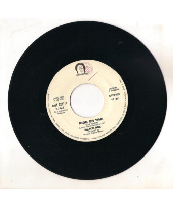 Ride On Time   Numero Uno [Black Box,...] - Vinyl 7", 45 RPM, Jukebox