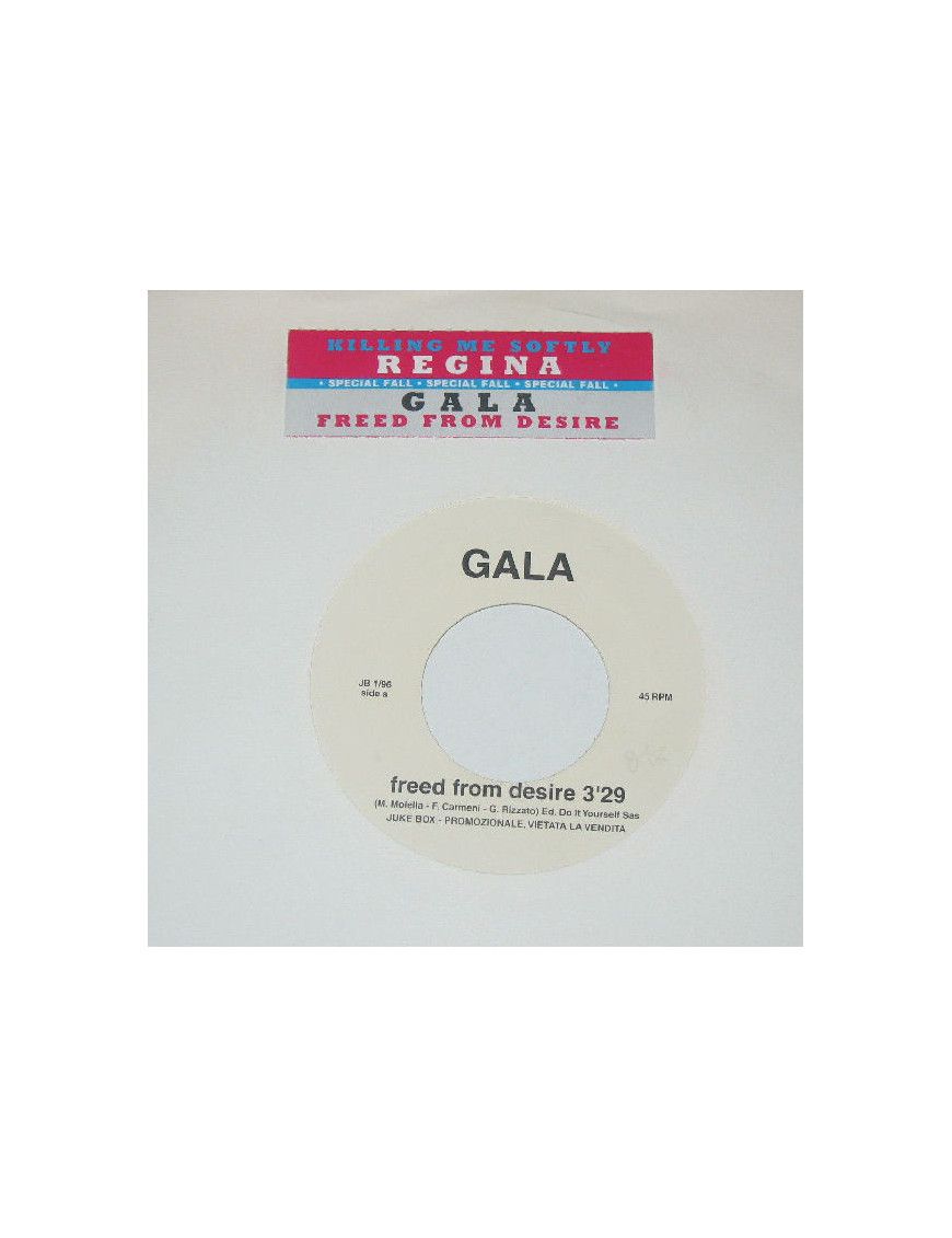 Freed From Desire Killing Me Softly [Gala,...] – Vinyl 7", 45 RPM, Jukebox, Promo [product.brand] 1 - Shop I'm Jukebox 