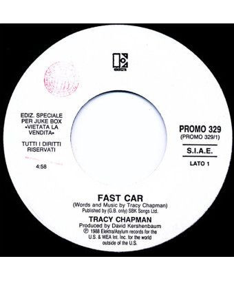 Fast Car I Don't Wanna Live Without Your Love [Tracy Chapman,...] - Vinyl 7", 45 RPM, Jukebox [product.brand] 1 - Shop I'm Jukeb