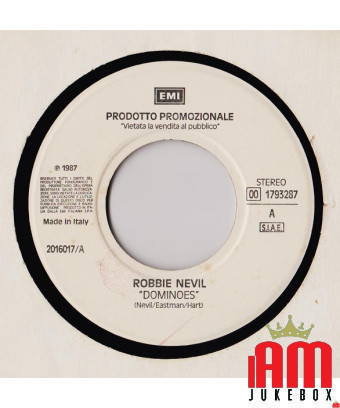 Dominoes How Many Times [Robbie Nevil,...] - Vinyle 7", 45 RPM, Promo, Stéréo [product.brand] 1 - Shop I'm Jukebox 