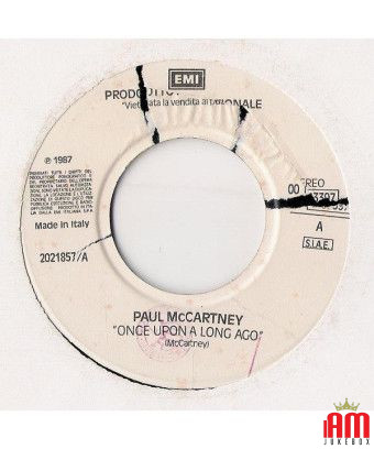 Once Upon A Long Ago Le Tue Chiavi Non Ho [Paul McCartney,...] - Vinyl 7", 45 RPM, Promo, Stereo [product.brand] 1 - Shop I'm Ju