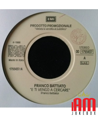 Et je viendrai te voir simplement irrésistible [Franco Battiato,...] - Vinyl 7", 45 RPM, Promo [product.brand] 1 - Shop I'm Juke