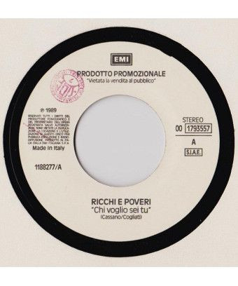 Who Wants You Imagine (Bearbeiten) [Ricchi E Poveri,...] – Vinyl 7", 45 RPM, Promo, Stereo [product.brand] 1 - Shop I'm Jukebox 