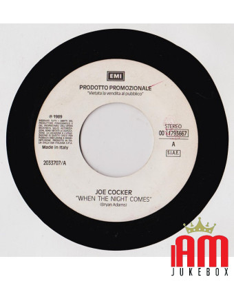 When The Night Comes Dr. Jazz And Mr. Funk [Joe Cocker,...] – Vinyl 7", 45 RPM, Promo
