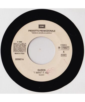 Je veux que tout soit satisfait [Queen,...] - Vinyl 7", 45 RPM, Promo [product.brand] 1 - Shop I'm Jukebox 