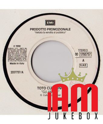 Gli Amori Buona Giorno [Toto Cutugno,...] – Vinyl 7", 45 RPM, Promo [product.brand] 1 - Shop I'm Jukebox 