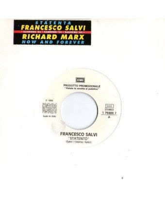 Statento Now And Forever [Francesco Salvi,...] - Vinyle 7", 45 RPM, Jukebox [product.brand] 1 - Shop I'm Jukebox 