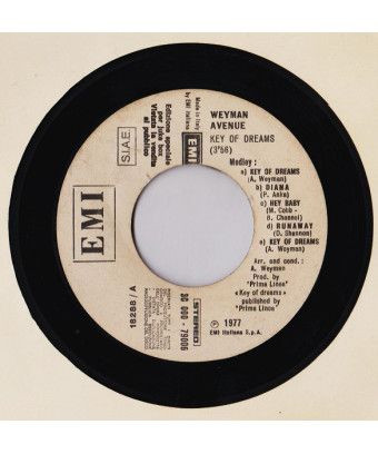 Key Of Dreams Toi Et Moi [Weyman Avenue,...] – Vinyl 7", 45 RPM, Jukebox [product.brand] 1 - Shop I'm Jukebox 