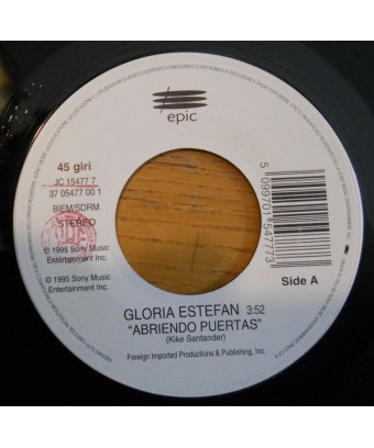 Abriendo Puertas Raoul et les rois d'Espagne [Gloria Estefan,...] - Vinyl 7", 45 RPM, Jukebox