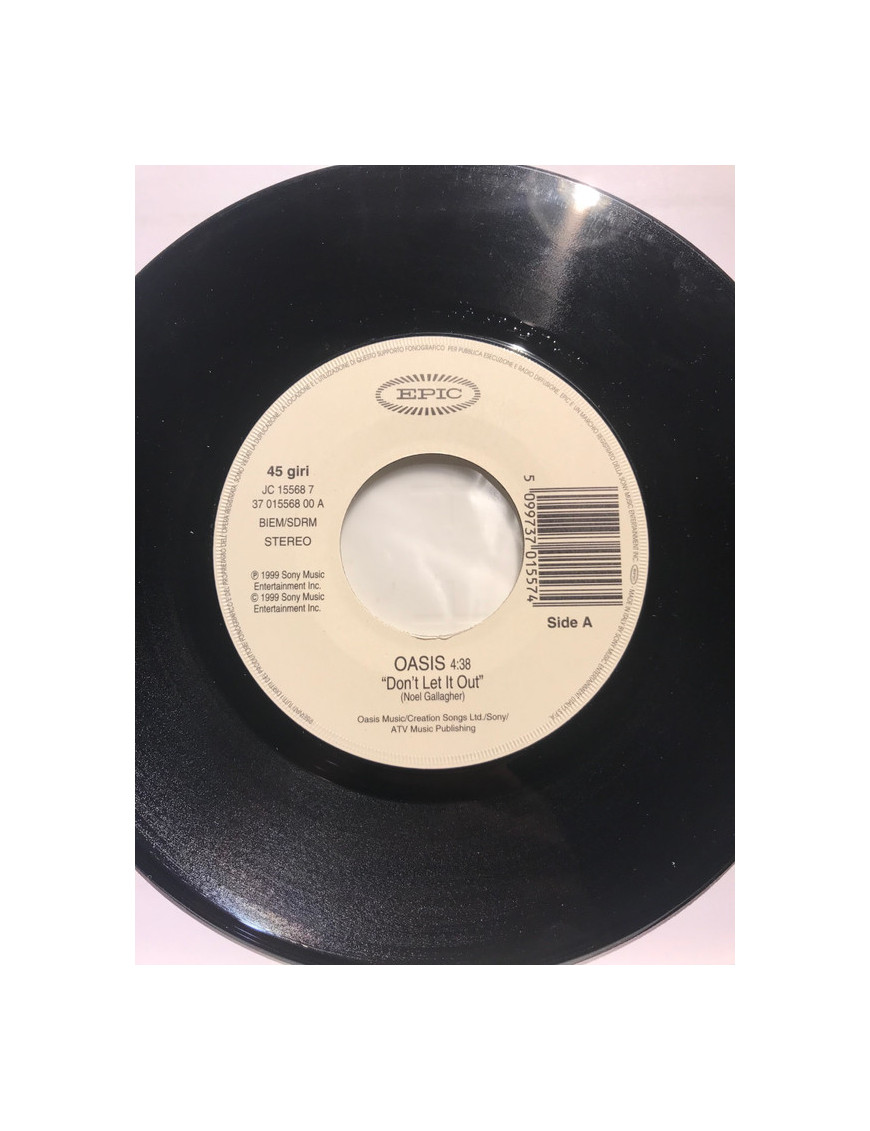 Allez, laisse-le sortir, je parle de toi [Oasis (2),...] - Vinyl 7", 45 RPM, Jukebox