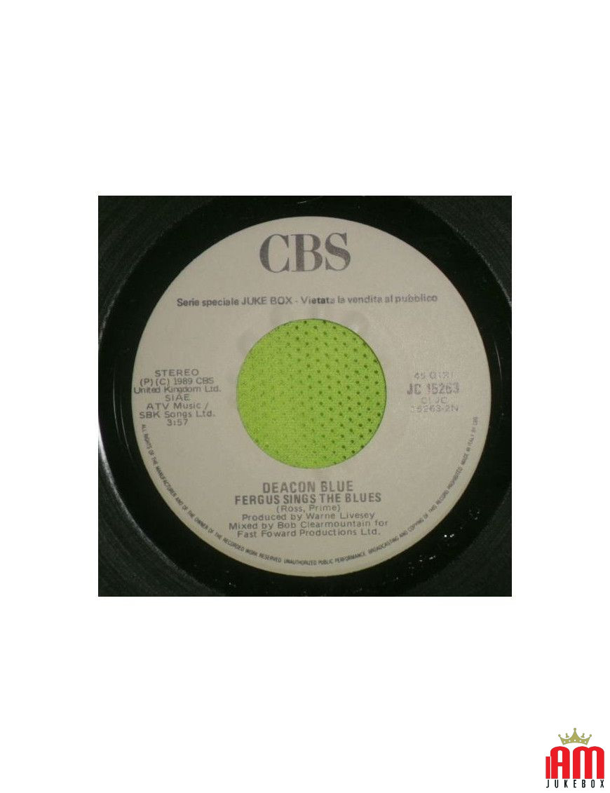 La fille libérienne Fergus chante le blues [Michael Jackson,...] - Vinyl 7", 45 RPM, Jukebox [product.brand] 1 - Shop I'm Jukebo