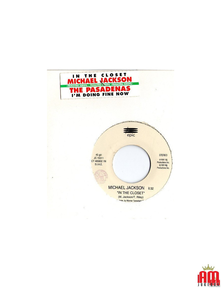 Dans le placard, je vais bien maintenant [Michael Jackson,...] - Vinyl 7", 45 RPM, Jukebox [product.brand] 1 - Shop I'm Jukebox 