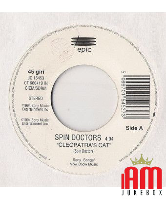 Cleopatra's Cat The Color Of My Dreams [Spin Doctors,...] - Vinyl 7", 45 RPM, Stereo [product.brand] 1 - Shop I'm Jukebox 