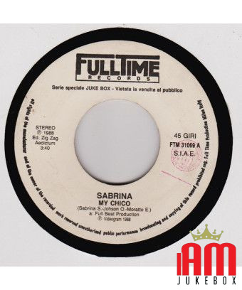 My Chico Save Me [Sabrina,...] - Vinyl 7", 45 RPM, Jukebox [product.brand] 1 - Shop I'm Jukebox 