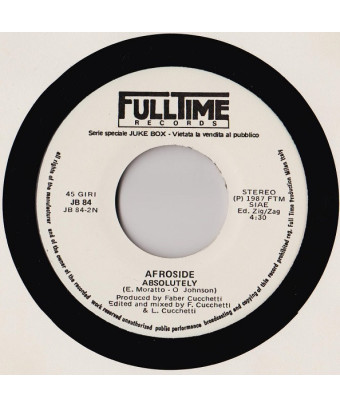 Absolutely   Fortune Teller [Afroside,...] - Vinyl 7", 45 RPM, Jukebox, Stereo