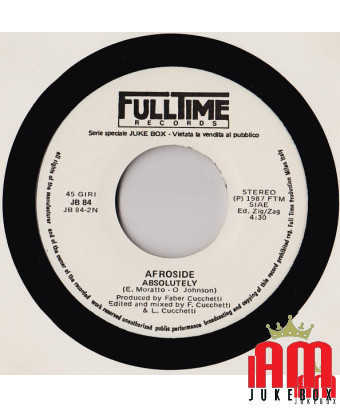 Absolutely Fortune Teller [Afroside,...] - Vinyle 7", 45 RPM, Jukebox, Stéréo