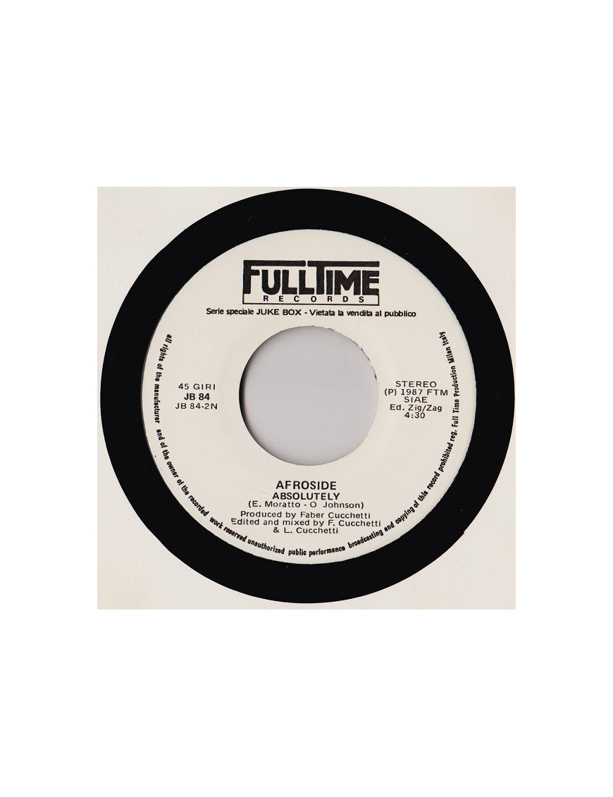 Absolutely Fortune Teller [Afroside,...] – Vinyl 7", 45 RPM, Jukebox, Stereo [product.brand] 1 - Shop I'm Jukebox 
