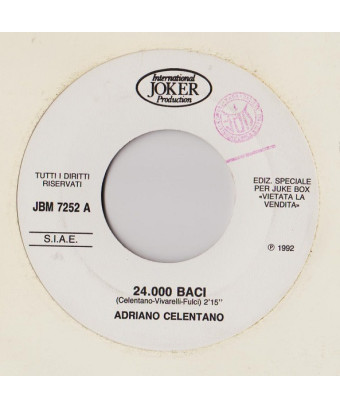 24.000 Baci   Come Prima [Adriano Celentano,...] - Vinyl 7", 45 RPM, Jukebox