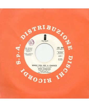 Pendant que vous voyez une chance Baci, Baci [Steve Winwood,...] - Vinyl 7", 45 RPM, Jukebox [product.brand] 1 - Shop I'm Jukebo