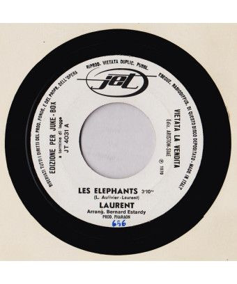 Les Elephants Io Sì [Michel Laurent,...] - Vinyl 7", 45 RPM, Jukebox [product.brand] 1 - Shop I'm Jukebox 