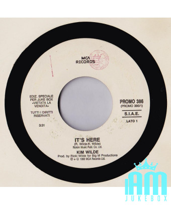 C'est ici Room At The Top [Kim Wilde,...] - Vinyl 7", 45 RPM, Jukebox [product.brand] 1 - Shop I'm Jukebox 