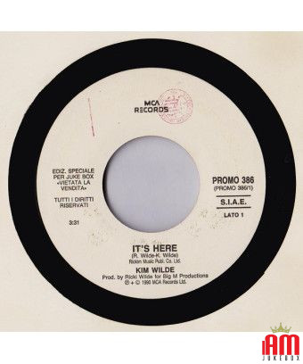 It's Here Room At The Top [Kim Wilde,...] - Vinyl 7", 45 RPM, Jukebox [product.brand] 1 - Shop I'm Jukebox 